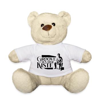 Cajon Groove Aus Der Kiste - Percussion - Teddy - Weiß - Vorne