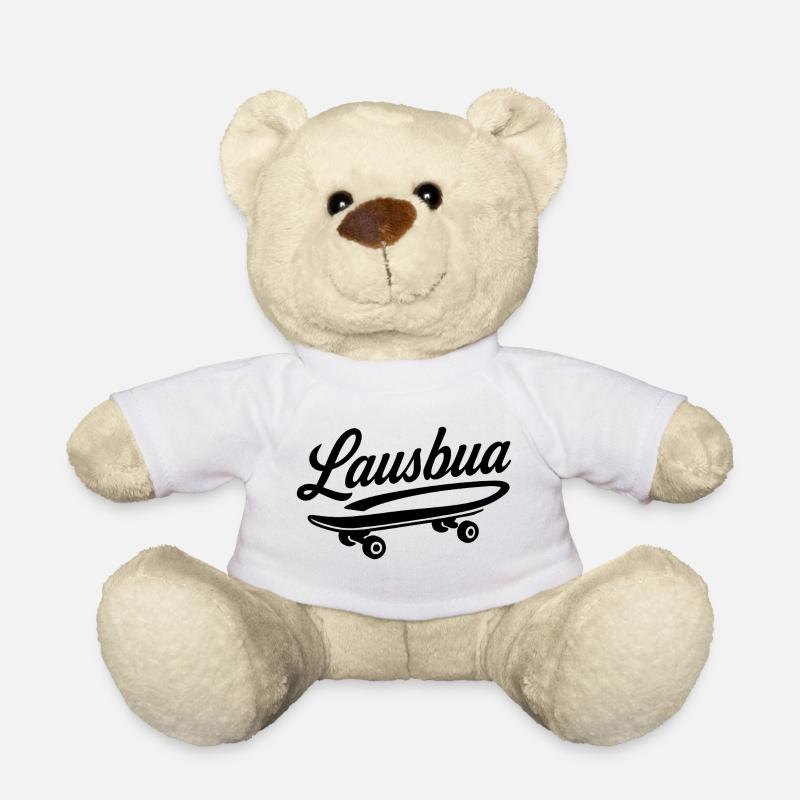 Lausbua - Teddy - Weiß