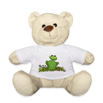 Frosch - Teddy - Weiß - Vorne