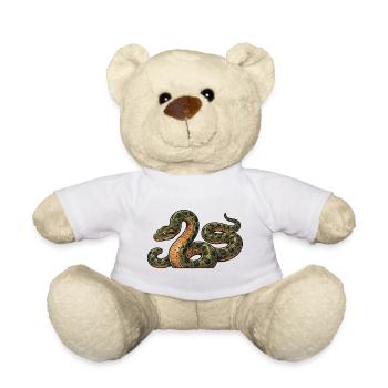 Retro-Anakonda - Teddy - Weiß - Vorne
