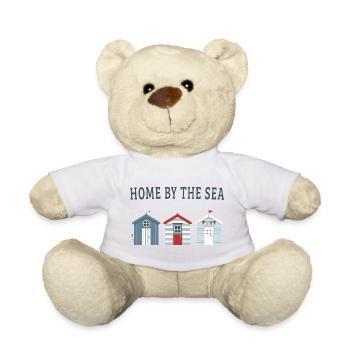 Home by the Sea – Maritime Beach Houses - Teddy Bear - white - Front