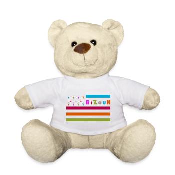 BiZouH - GHD Liesliv - 02 - Nounours - blanc - Devant