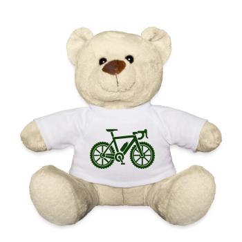 Gravel Bike Minimaliste - Nounours - blanc - Devant