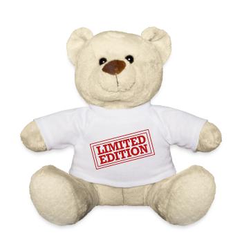 Limited Edition Stamps - Teddy Bear - white - Front