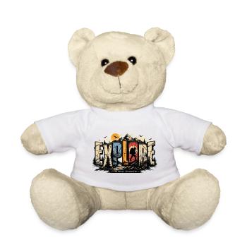 Explore The Great Adventure - Teddy Bear - white - Front