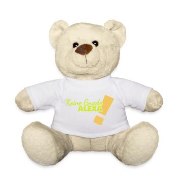 Spruch Alexa - Teddy - Weiß - Vorne