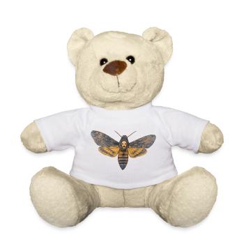 Sphinx-Schädel-Nacht-Schädel-Schmetterling - Teddy - Weiß - Vorne