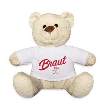 Team Braut Kirsche - Teddy - Weiß - Vorne