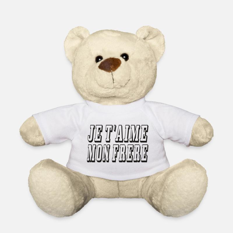 frere - Nounours - blanc