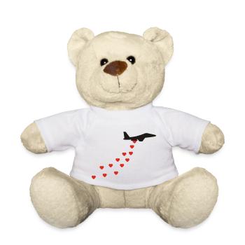 Herz Bomber - Teddy - Weiß - Vorne