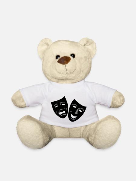 Masks - Teddy Bear - white