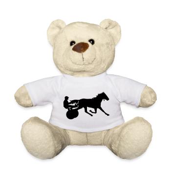 Pferderennen - Teddy - Weiß - Vorne