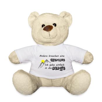 Mountain therapy - Teddy Bear - white - Front