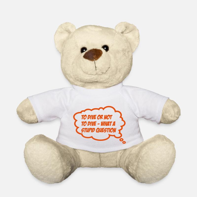 plongée - Nounours - blanc