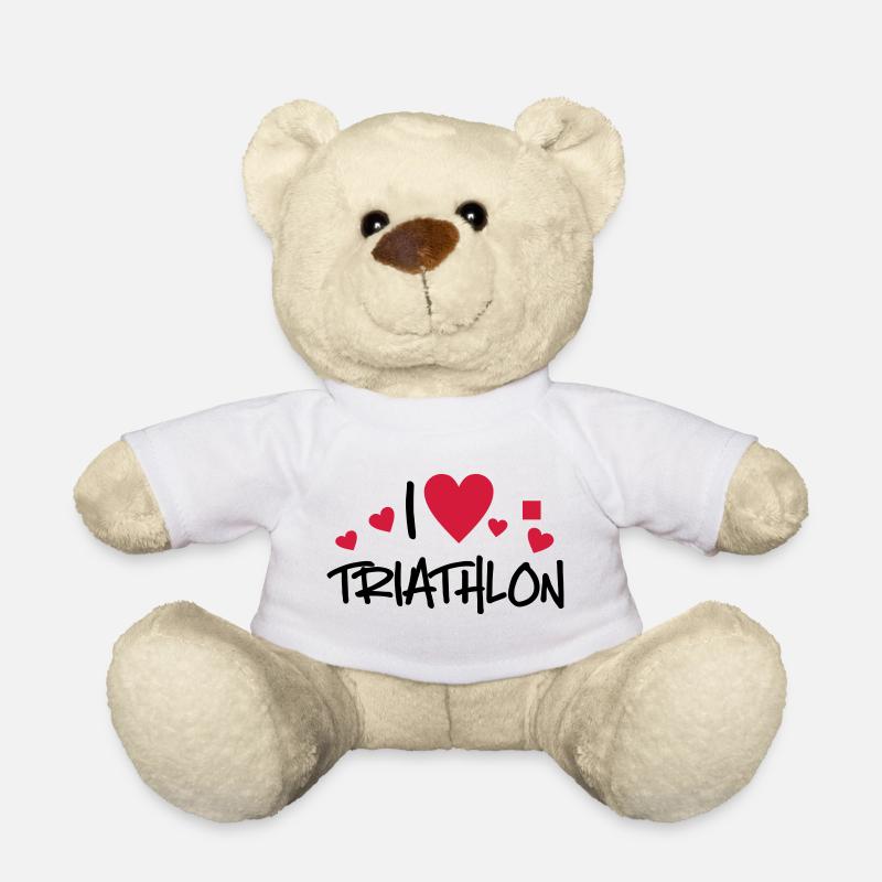 Triathlon - Teddy - Weiß