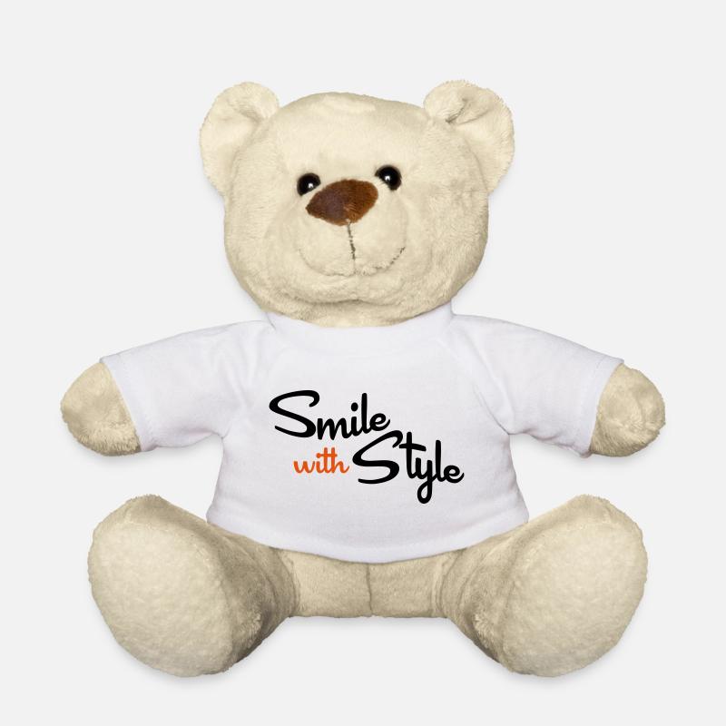 lustige Sprüche - Teddy - Weiß