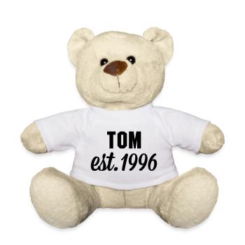 Tom est 1996 - Teddy - Weiß - Vorne