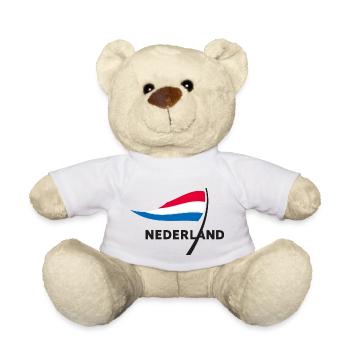 Nederland - Teddy Bear - white - Front