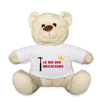Der König der Heimwerker - Teddy - Weiß - Vorne