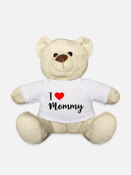i love mommy - Teddy - Weiß