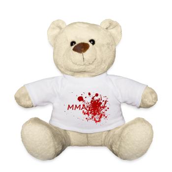 MMA Blut - Teddy - Weiß - Vorne