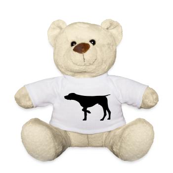 Jagdhund Deutsch Kurzhaar - Teddy - Weiß - Vorne