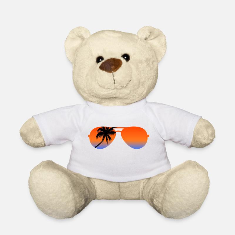 Beach Glasses - Teddy - Weiß