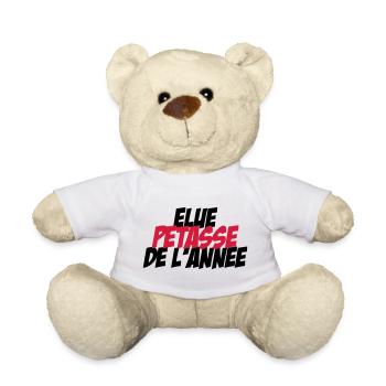 Elu Pétasse de l'année ! - Nounours - blanc - Devant