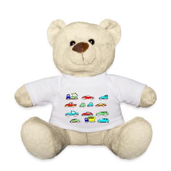 Auto Autos - Teddy - Weiß - Vorne