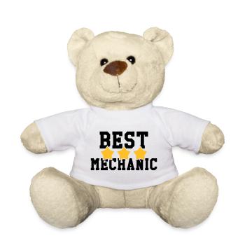 Best Mechanic - Teddy - Weiß - Vorne