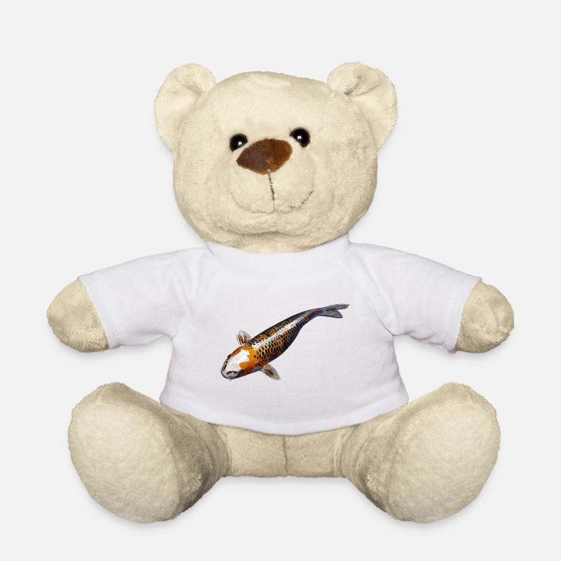 koi karpfen - Teddy - Weiß