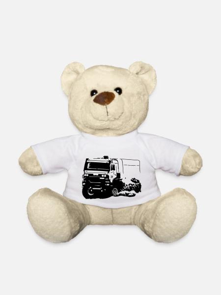 Rally Dakar - Truck Race - Teddy Bear - white