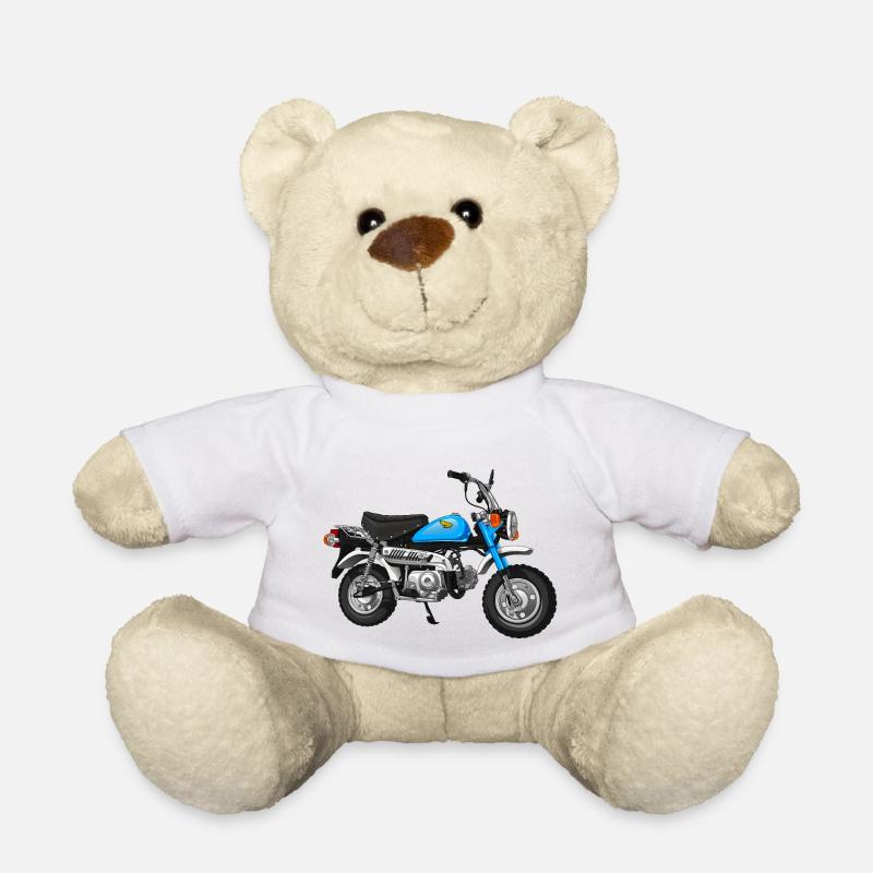 Monkey Z50J J2 DE | blue - Teddy - Weiß