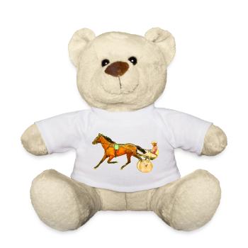 race - Teddy Bear - white - Front