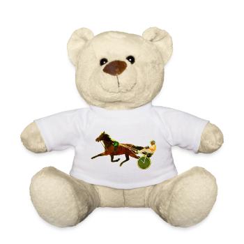 race - Teddy Bear - white - Front
