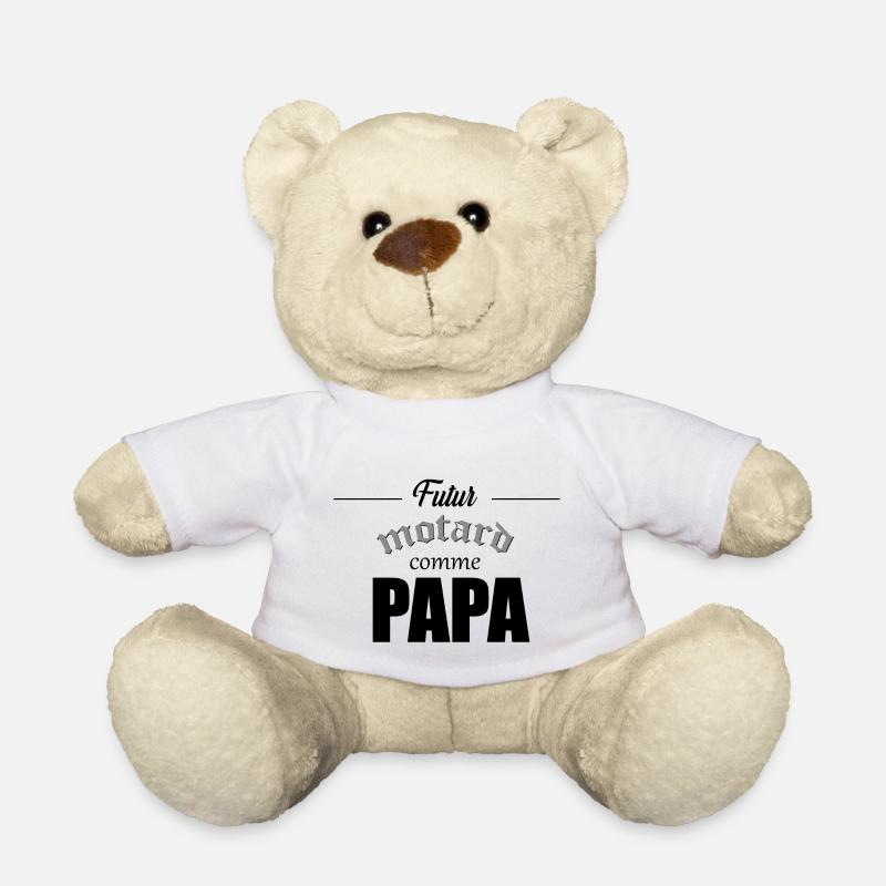 Zukünftiger Biker - Teddy - Weiß