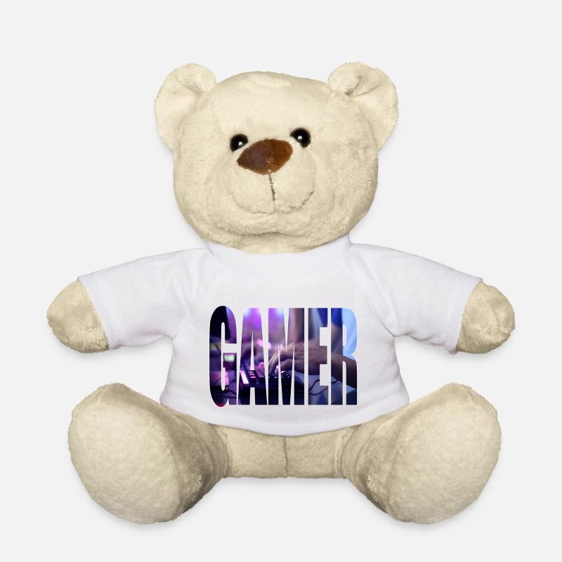 gamer - Nounours - blanc