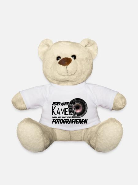 fotografieren KAMERA - Teddy - Weiß