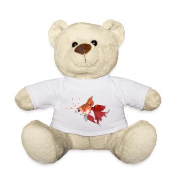 Gold fish - Teddy Bear - white - Front