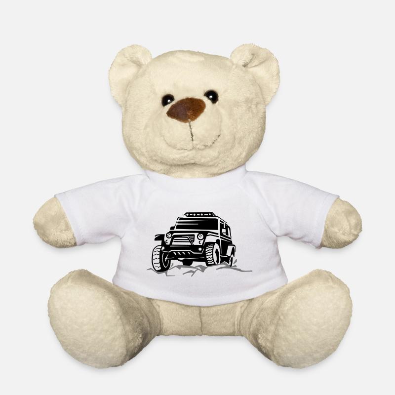 SUV silhouetten - Teddy - Weiß