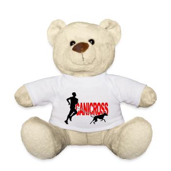CANICROSS - Teddy Bear - white - Front