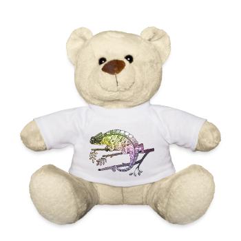 Chameleon - Teddy Bear - white - Front