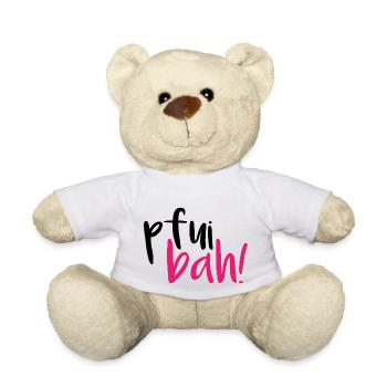 Pfui Bah! IgittIgitt Igitt Disgust Toddler - Teddy Bear - white - Front