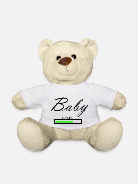 Baby is loading... - Teddy - Weiß