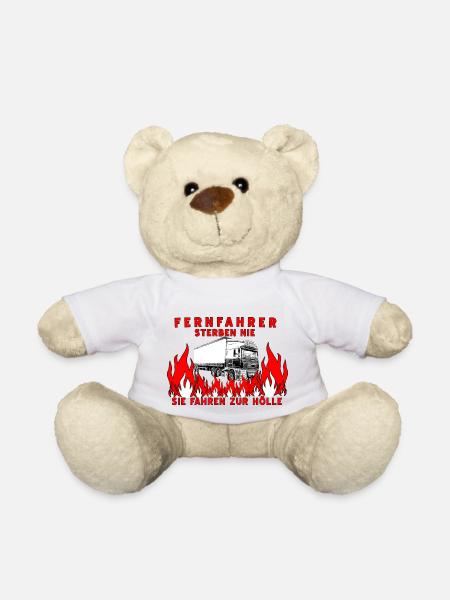 Fernfahrer - Teddy - Weiß
