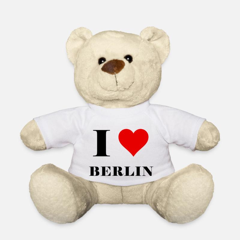 I Love Berlin - Nounours - blanc