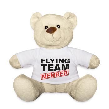 Avion Pilote Pilote Ultraléger UL TMG - Nounours - blanc - Devant