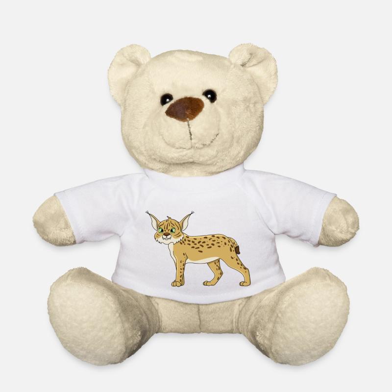 Luchs - Teddy - Weiß