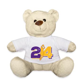 La mamba the legend of Basketball 24 - Nounours - blanc - Devant