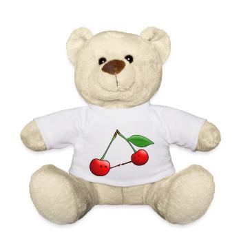 Cerises douces - Nounours - blanc - Devant